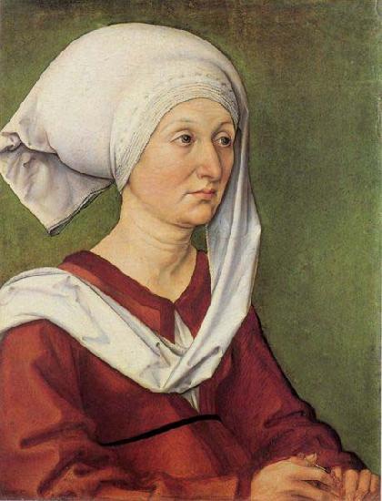 Albrecht Durer Portrat der Barbara Durer, geb. Holper